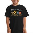 Back To School Let The Spills Begin School Custodian Graphic Kid T-Shirt