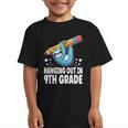 Back To School Ninth Grade Sloth Hanging Out In 9th Grade Graphic Kid T-Shirt Back To School Ninth Grade Sloth Hanging Out In 9th Grade Graphic Kid T-Shirt
