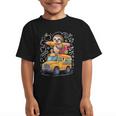 Back To School Sloth School Bus 100 Days Of School Graphic Kid T-Shirt