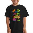 Back To School Sports Basketball Football Recess Graphic Kid T-Shirt Back To School Sports Basketball Football Recess Graphic Kid T-Shirt