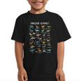 Back To School Types Of Dinosaurs Alphabet Identification Graphic Kid T-Shirt Back To School Types Of Dinosaurs Alphabet Identification Graphic Kid T-Shirt
