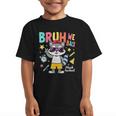 Bruh We Back Raccoon Back To School Graphic Kid T-Shirt Bruh We Back Raccoon Back To School Graphic Kid T-Shirt