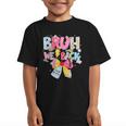 Bruh We Back Sixth Graders Back To School Coquette Bow Girl Graphic Kid T-Shirt