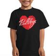 Bulldogs Heart Back To School Spirit R Graphic Kid T-Shirt Bulldogs Heart Back To School Spirit R Graphic Kid T-Shirt