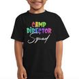 Camp Director Squad Counselor Camper Camping Back To School Graphic Kid T-Shirt Camp Director Squad Counselor Camper Camping Back To School Graphic Kid T-Shirt