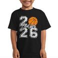 Class Of 2026 Basketball Senior 2026 Back To School Graphic Kid T-Shirt Class Of 2026 Basketball Senior 2026 Back To School Graphic Kid T-Shirt