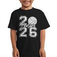 Class Of 2026 Volleyball Senior 2026 Back To School Graphic Kid T-Shirt