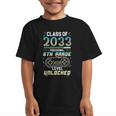 Class 2033 Gaming 6th Grade Level Unlocked Back To School Graphic Kid T-Shirt Class 2033 Gaming 6th Grade Level Unlocked Back To School Graphic Kid T-Shirt