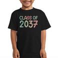 Class Of 2037 Grow With Me Kindergarten Back To School Graphic Kid T-Shirt