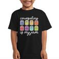 Counseling Is My Jam School Counselor Back To School Graphic Kid T-Shirt Counseling Is My Jam School Counselor Back To School Graphic Kid T-Shirt