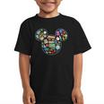 Disney Mickey And Friends Back To School Supplies Logo Fill Graphic Kid T-Shirt Disney Mickey And Friends Back To School Supplies Logo Fill Graphic Kid T-Shirt