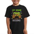 First Day Of 1st Grade Level Begins Back To School Boy Graphic Kid T-Shirt First Day Of 1st Grade Level Begins Back To School Boy Graphic Kid T-Shirt
