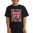 First Day Of 5th Grade Coquette Back To School Girls Kids Graphic Kid T-Shirt First Day Of 5th Grade Coquette Back To School Girls Kids Graphic Kid T-Shirt