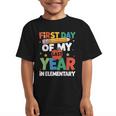 First Day Of My Last Year In Elementary Back To School Graphic Kid T-Shirt