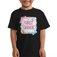 First Grade Back To School Girls Kids Coquette Bows Retro Graphic Kid T-Shirt First Grade Back To School Girls Kids Coquette Bows Retro Graphic Kid T-Shirt