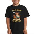 First Grade Basketball Back To School Slam Dunk Style Graphic Kid T-Shirt First Grade Basketball Back To School Slam Dunk Style Graphic Kid T-Shirt