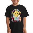 Fourth Grade Vibes Smile Face Back To School Boys Girls Kids Graphic Kid T-Shirt Fourth Grade Vibes Smile Face Back To School Boys Girls Kids Graphic Kid T-Shirt