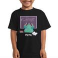 Frog Hates Math Kawaii Science Back To School Kids Graphic Kid T-Shirt Frog Hates Math Kawaii Science Back To School Kids Graphic Kid T-Shirt