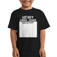 Fun Last Day Of School Sign My Shirt Back To School Cool Graphic Kid T-Shirt Fun Last Day Of School Sign My Shirt Back To School Cool Graphic Kid T-Shirt