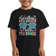 Goodbye 6th Grade Hello 7th Grade Graduation Back To School Graphic Kid T-Shirt