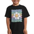 Groovy Preschool Cute Back To School First Day Of Pre K Graphic Kid T-Shirt Groovy Preschool Cute Back To School First Day Of Pre K Graphic Kid T-Shirt