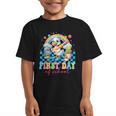 Happy First Day Of School Goose Cute Duck Back To School Graphic Kid T-Shirt Happy First Day Of School Goose Cute Duck Back To School Graphic Kid T-Shirt