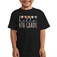 Hello 4th Grade Back To School Fourth Grade Vibes Heart Love Graphic Kid T-Shirt Hello 4th Grade Back To School Fourth Grade Vibes Heart Love Graphic Kid T-Shirt