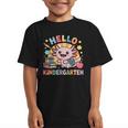 Hello Kindergarten Axolotl Back To School For Kids Graphic Kid T-Shirt
