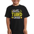 Hello Third Grade Sunflower 3rd Grade Vibes Back To School Graphic Kid T-Shirt Hello Third Grade Sunflower 3rd Grade Vibes Back To School Graphic Kid T-Shirt