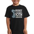 Highly Koalafied 10th Grader Koala Back To School Graphic Kid T-Shirt Highly Koalafied 10th Grader Koala Back To School Graphic Kid T-Shirt