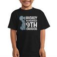 Highly Koalafied 9th Grader Koala Back To School Graphic Kid T-Shirt