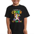 I'm Ready To Crush 1st Grade Dabbing Unicorn Back To School Graphic Kid T-Shirt I'm Ready To Crush 1st Grade Dabbing Unicorn Back To School Graphic Kid T-Shirt