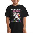 I'm Ready To Crush Kindergarten Unicorn Back To School Graphic Kid T-Shirt I'm Ready To Crush Kindergarten Unicorn Back To School Graphic Kid T-Shirt