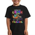 I'm Ready To Crush Preschool Dinosaur Truck Back To School Graphic Kid T-Shirt I'm Ready To Crush Preschool Dinosaur Truck Back To School Graphic Kid T-Shirt