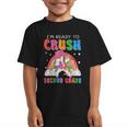 I'm Ready To Crush Second Grade Unicorn Back To School Girls Graphic Kid T-Shirt I'm Ready To Crush Second Grade Unicorn Back To School Girls Graphic Kid T-Shirt