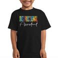 Instructional Assistant Tie Dye Back To School For Work Graphic Kid T-Shirt