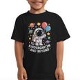 To Kindergarten And Beyond Astronaut Space Back To School Graphic Kid T-Shirt To Kindergarten And Beyond Astronaut Space Back To School Graphic Kid T-Shirt