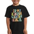 Kindergarten Era Happy Back To School Groovy Kids Boys Girls Graphic Kid T-Shirt