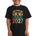 Last First Day Senior 2027 Back To School Students Tee Graphic Kid T-Shirt