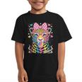 Leopard Glasses Blowing Bubble Gum Back To School Kids Graphic Kid T-Shirt Leopard Glasses Blowing Bubble Gum Back To School Kids Graphic Kid T-Shirt