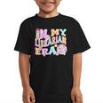 In My Librarian Era Cool Back To School Outfit Girl Women Graphic Kid T-Shirt