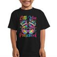 Little Miss Preschool Messy Bun Back To School Girl Women Graphic Kid T-Shirt