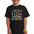 I Love My Job For All The Little Reasons Back To School Graphic Kid T-Shirt I Love My Job For All The Little Reasons Back To School Graphic Kid T-Shirt