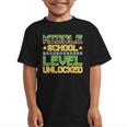 Middle School Level Unlocked Gamer Back To School Graphic Kid T-Shirt Middle School Level Unlocked Gamer Back To School Graphic Kid T-Shirt