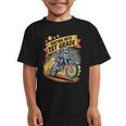 Motocross Dirt Bike Back To School Racing Into 1st Grade Graphic Kid T-Shirt