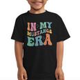 In My Mustangs Era Back To School Spirit Game Retro Groovy Graphic Kid T-Shirt In My Mustangs Era Back To School Spirit Game Retro Groovy Graphic Kid T-Shirt