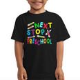Next Stop Preschool Preschool Back To School 2024 Graphic Kid T-Shirt Next Stop Preschool Preschool Back To School 2024 Graphic Kid T-Shirt