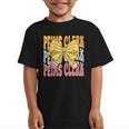 Peims Clerk Groovy Coquette Bow Cute Back To School Graphic Kid T-Shirt Peims Clerk Groovy Coquette Bow Cute Back To School Graphic Kid T-Shirt