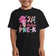 Pencil Bow Lil Miss Pre-K Pre-K Back To School Graphic Kid T-Shirt