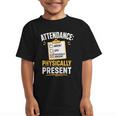Physically Present Mentally Absent Back To School Graphic Kid T-Shirt Physically Present Mentally Absent Back To School Graphic Kid T-Shirt